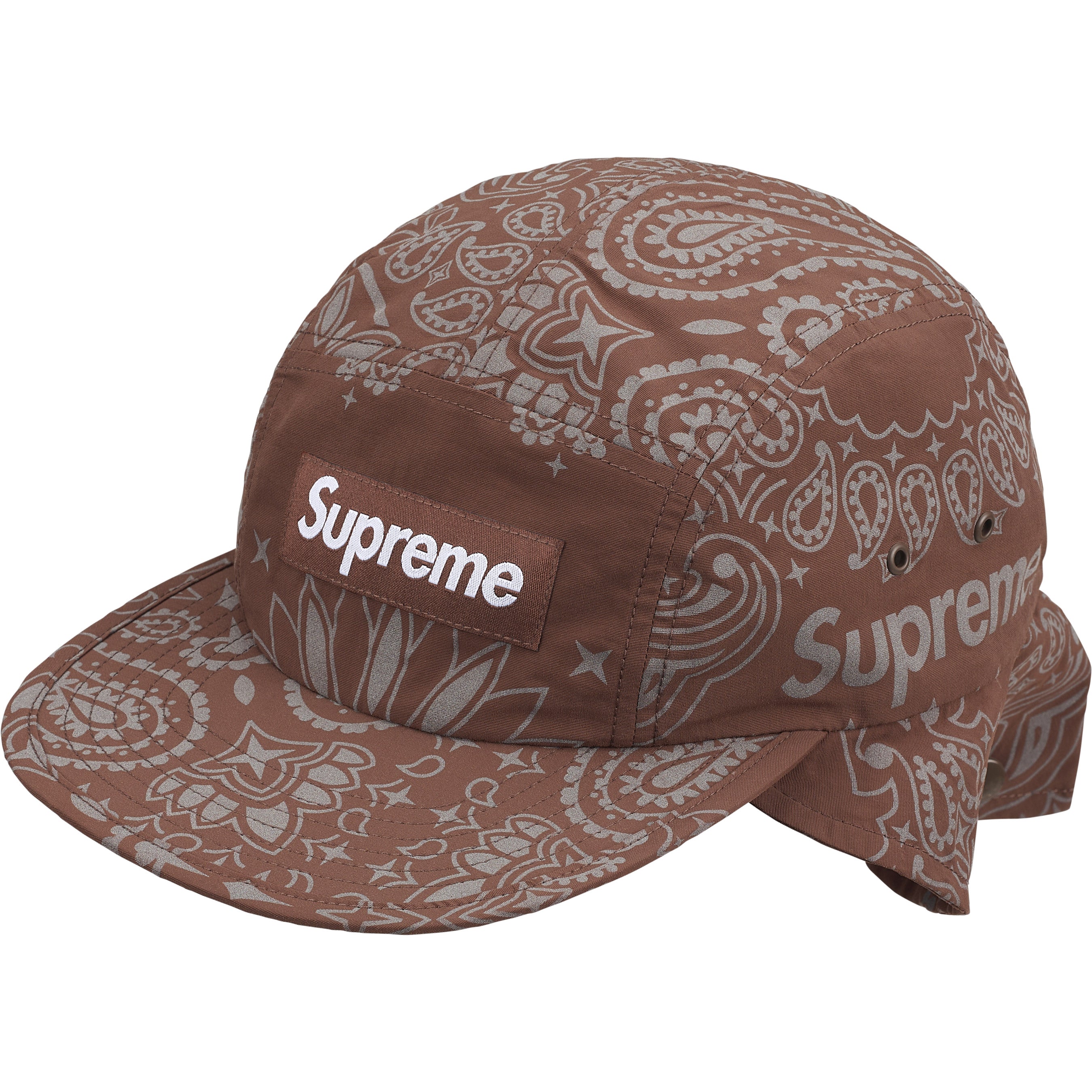 Reflective Bandana Sunshield Camp Cap view 5